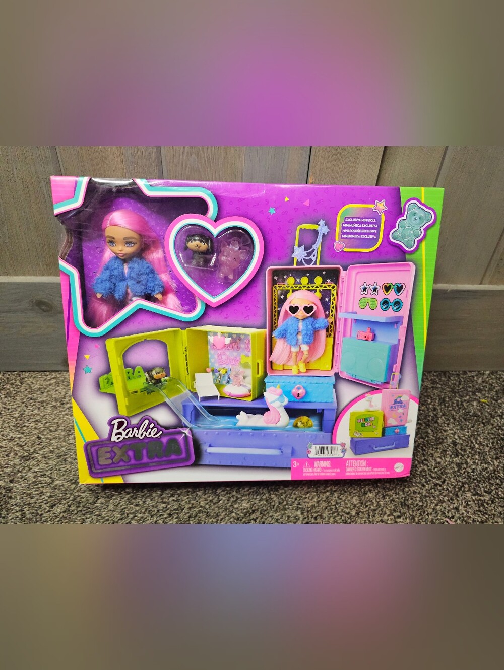 New Barbie Extra Pets & Minis Doll Playset